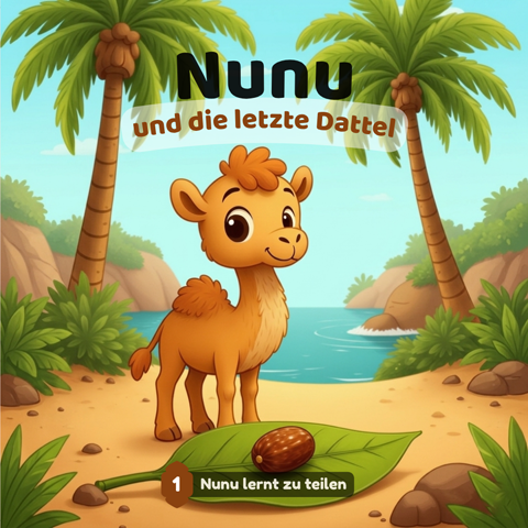Cover: Nunu und die letzte Dattel - Islamisches Kinderbuch