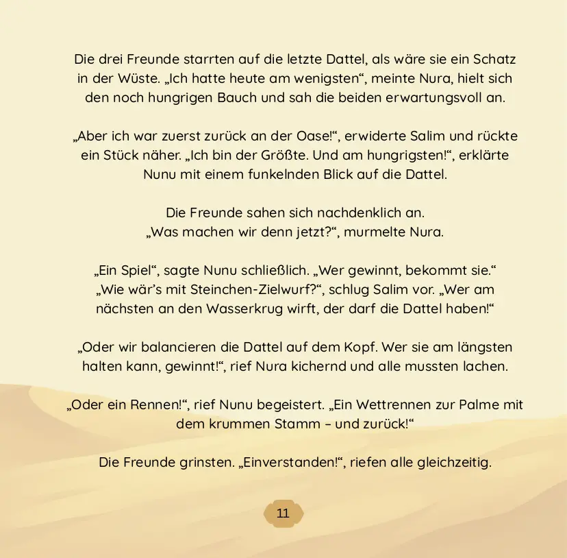 Text Seite 11 - Nunu und die letzte Dattel